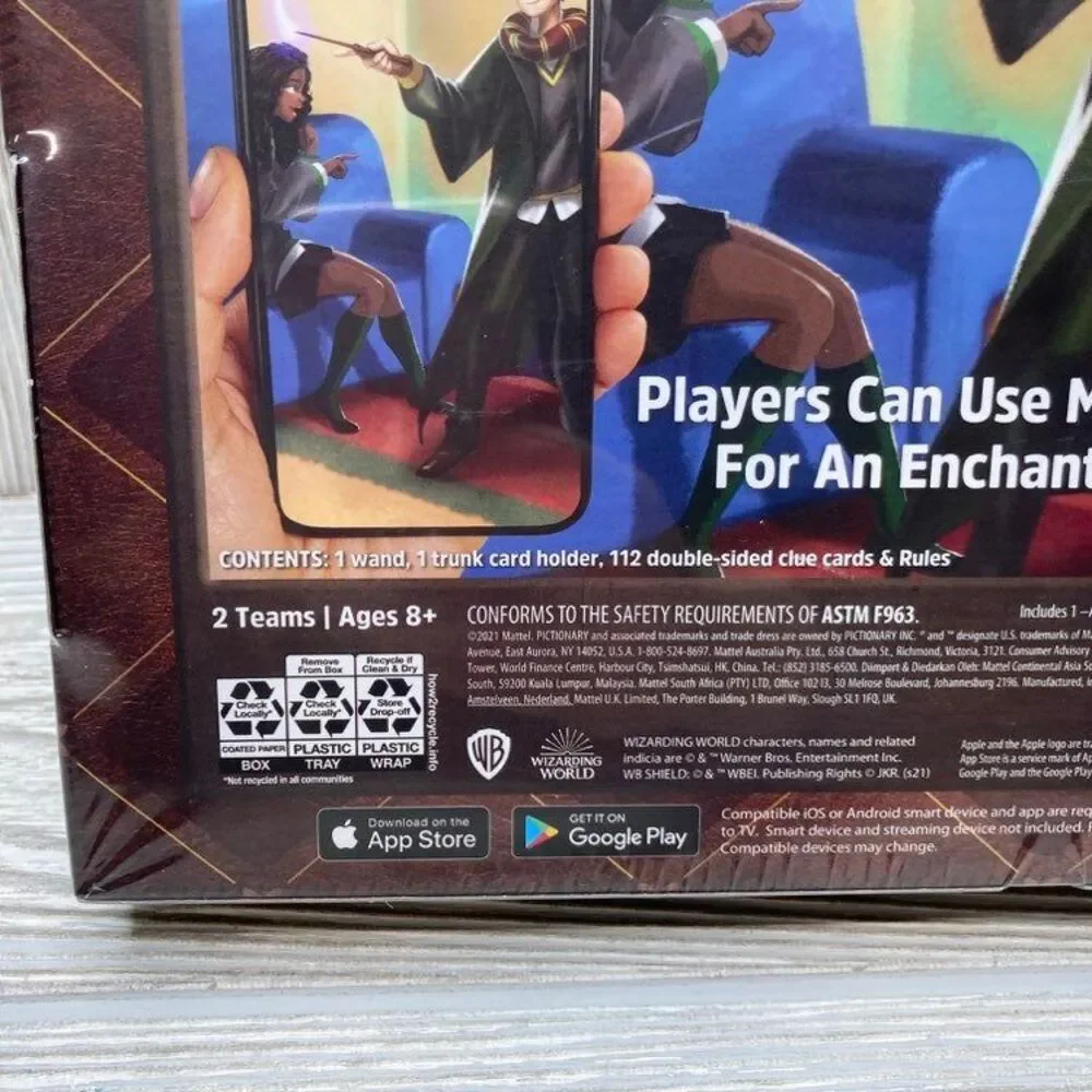 Pictionary Air Harry Potter Game, Use Wand To Draw In The Air & See It On Screen